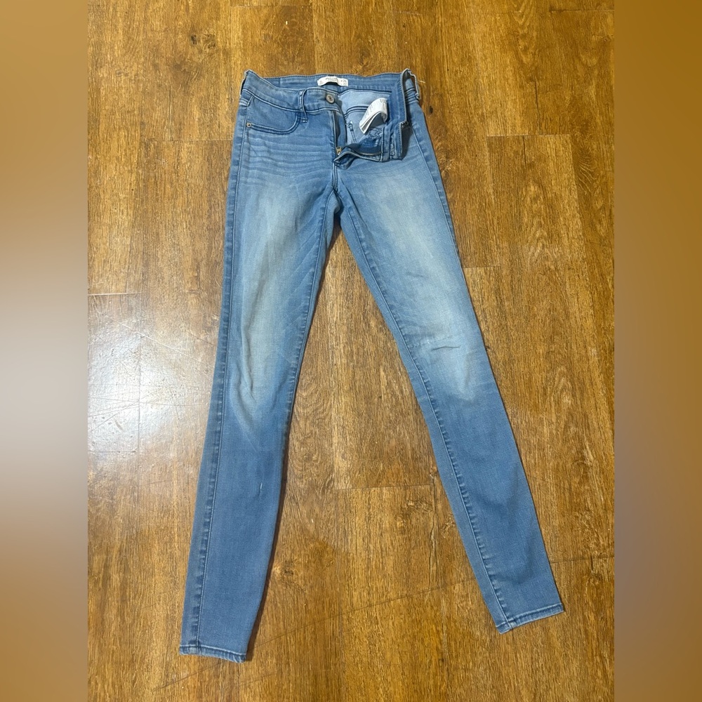 Abercrombie & Fitch Light Blue Skinny Jeans